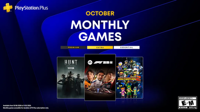 PlayStation Plus October 2026 Free Games List Unveiled: F1 25', 'Hunt: Showdown 1896' and More