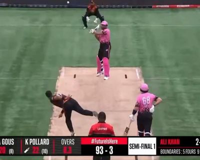 Schrödinger’s six, tiny boundaries and the hollow spectacle of ghost-town T10 cricket