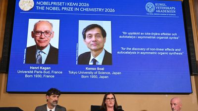 Nobel Prize in Chemistry awarded to France's Henri Kagan, Japan's Kenso Soai