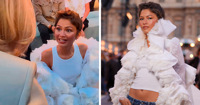 Zendaya Under Fire For “Rude” Gesture Towards France’s First Lady During Paris Fashion Week
