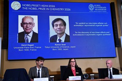 Nobel Prize in Chemistry given to scientists who solved ‘mirror image’ mystery