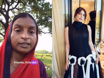 ‘English with Dehati Madam’ filmed despite husband’s scolding, then Priyanka Chopra shared her video on Instagram, video crosses 30 million