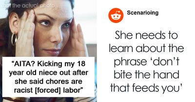 Aunt Puts A Chore Chart On The Fridge For Her 18-Year-Old Niece, And The Reaction Is Wildly Over The Top