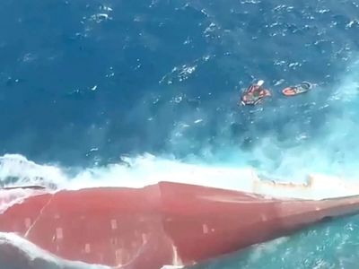 12 years after 32 million smuggled cigarettes were seized on it, ship now hosts barnacles, fish and divers