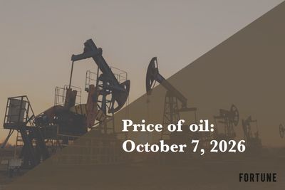 Current price of oil as of Oct. 7, 2026