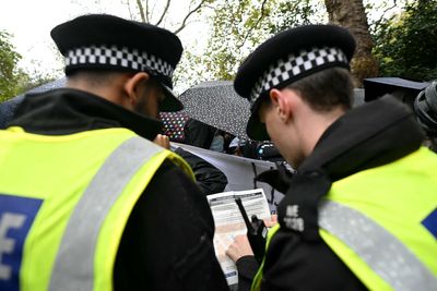 Eleven arrests made during protests on anniversary of October 7 attacks