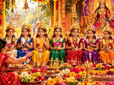 9 Forms of Shakti Hidden in Navratri Kanya Pujan