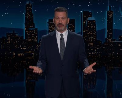 Jimmy Kimmel on Trump’s joke about Iran bombing LA: ‘Our own president wishing death to America’