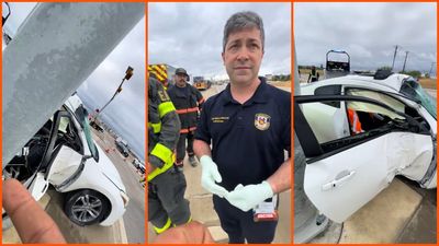 Texas man with a C5 fracture waits for EMS to rush him to the hospital. Then he realizes why they are allegedly delaying his transport: ‘Lawyer up’
