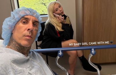 Travis Barker hospitalised