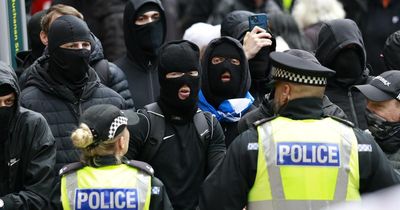 Concerns over new masked Scottish far-right group 'trained by ex-military'
