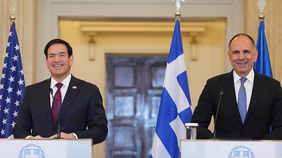 Rubio in Athens urges Europe to shoulder more of its defence burden