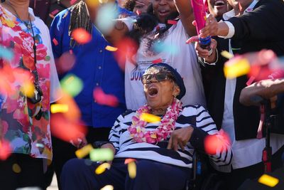 Opal Lee celebrates her 100th birthday by kicking off construction of Juneteenth museum in Texas