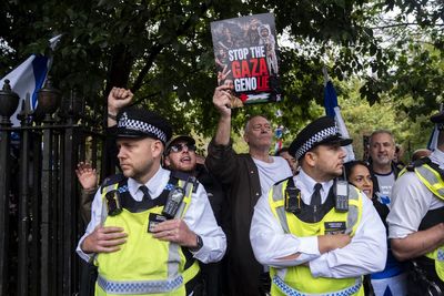 Eleven arrested amid protests on anniversary of October 7 attacks
