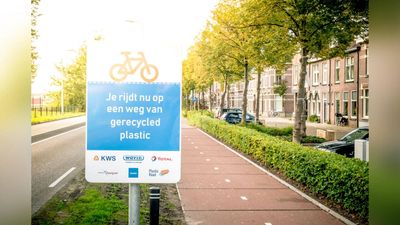 How Netherlands built the 'World’s First PlasticRoad Cycle Path' using recycled plastic equivalent to 218,000 cups