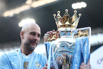 Pep Guardiola makes new show of Man City support following club’s guilty verdict