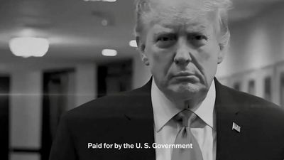 Democrats sue to stop Trump from using taxpayer funds for self-promoting ads