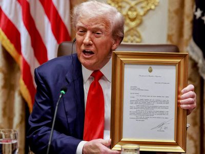 Trump says he deserves Nobel Peace Prize but has doubts he will get it