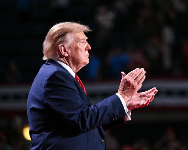 Donald Trump’s Texas rally rocked by repeated protests