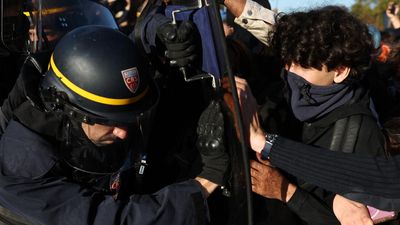 Live: Police fire tear gas at student protesters in Paris ahead of afternoon marches nationwide