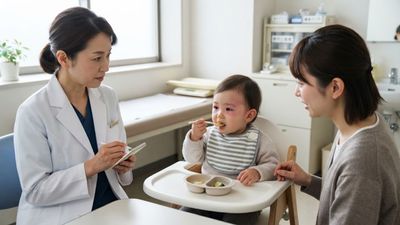 Bananas, Bread and Tuna Turned a Baby's Face Red on Both Sides, and Allergy Was Not the Culprit