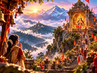 Why Are Most Devi Temples Built on Mountains?