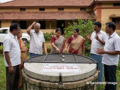 Karnataka Congress MLA seals well infront of his home after astrologer's calls it an obstacle between him and cabinet seat