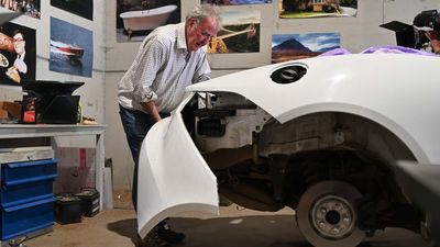 Jeremy Clarkson Is Growing A Jaguar F-Type On His Farm