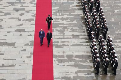 Burnham meets Merz for security talks in Berlin