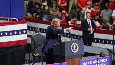 Trump holds a rally in San Antonio for Ken Paxton. Then 6 interruptions break out and his supporters start screaming: ‘We love you, Daddy Trump!’