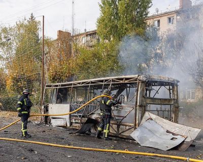 Russian attack on bus kills at least 30 people near Ukraine frontline