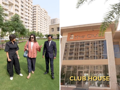 Farah Khan and actress Mandira Bedi visits Ashiana Senior Living Resort and explores its luxurious senior community featuring swimming pools, aqua aerobics, gaming room, music room, reading room and elegant homes