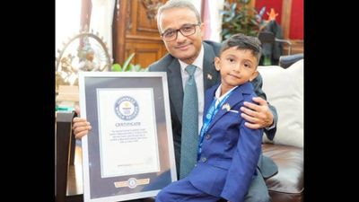 Meet Advay Jain: Indian-American kid who made Guinness record as the youngest person to publish a book. He was 3 when he wrote 'Dino Learns Not To Waste Food'