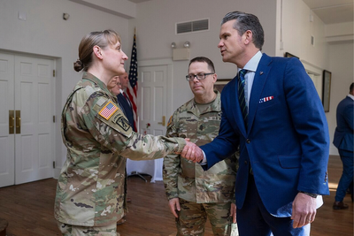 Hegseth's Fitness Flex Backfires: Viral Video Shows Pentagon Chief Struggling To Keep up With Troops