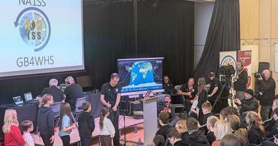 Scottish pupils quiz astronaut aboard International Space Station in live link-up