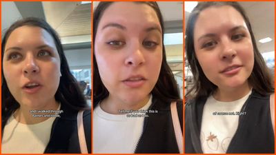 Barnes & Noble shopper reads the sign ‘Commercial Fiction’ at a table. Then she looks at the books and claims the store is doubling down on a bias
