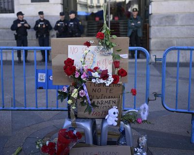 Thousands march in Madrid after death of evicted pensioner Maricarmen