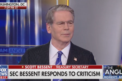 Scott Bessent shreds WSJ with cutting barb after Laura Ingraham asks about reported rage issues