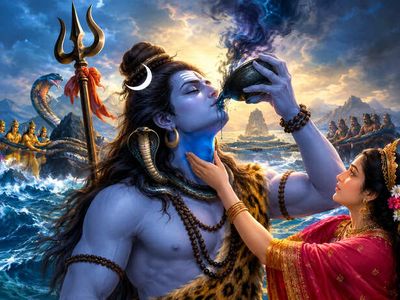 Why Did Lord Shiva Drink Poison? The Story Behind Neelkanth