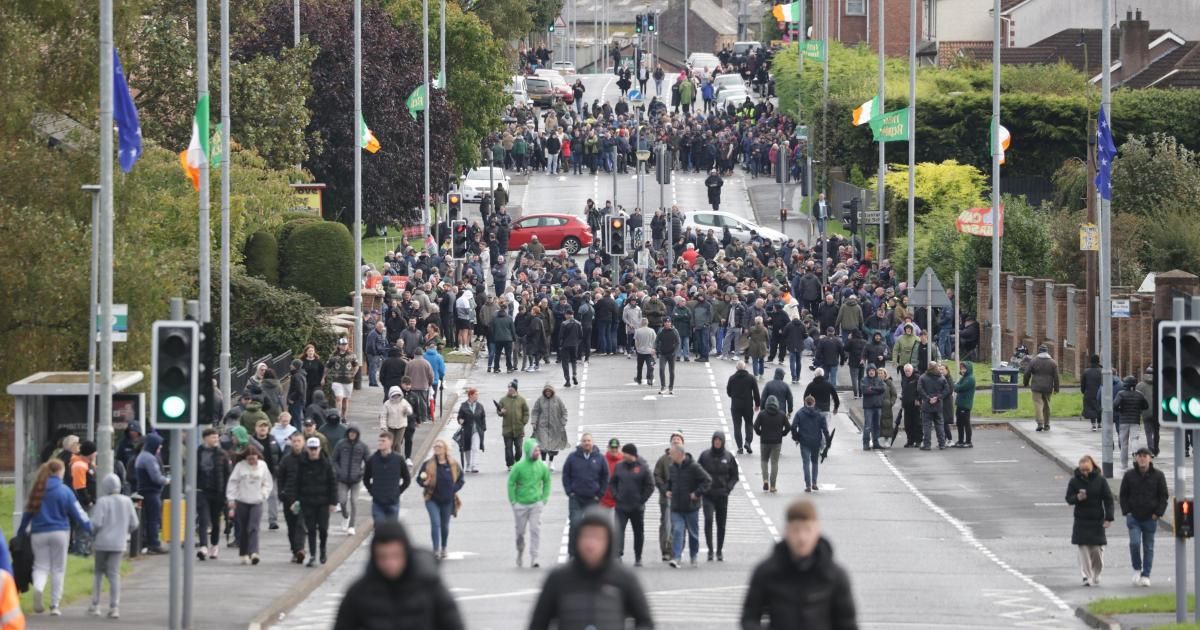 From Lettering Image Sinn Féin representatives receive police letters over…