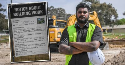 Vandalism, threats, burnouts: the unlikely war at a Rivett construction site