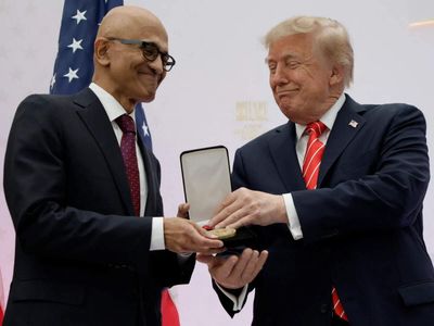 Trump honours Microsoft's CEO Satya Nadella after Vance drops H-1B visa hammer on company