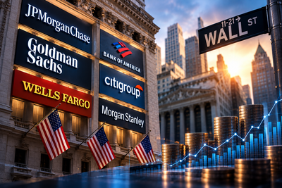 US bank earnings in focus as Treasury yields surge, raising concerns over lending and dealmaking
