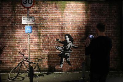 Original Banksy artwork to be craned into gallery with new piece