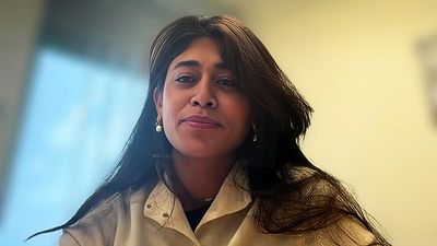 Rima Hassan denies throwing the EU flag to the floor at 7 October commemoration