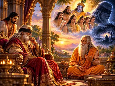 Was Dhritarashtra Really a Victim? The Shocking Truth