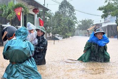 Vietnam mobilizes troops after heavy rains trigger flash floods and raise risks of landslides