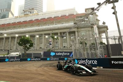 F1 Singapore GP: Russell tops FP1 with Verstappen also impressing