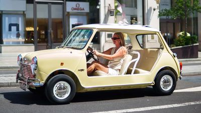 Someone Turned A Classic Mini Into The Perfect Beach Cruiser