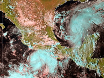 Two Hurricanes, Two Coasts: Hurricane Isaias could strengthen to Cat 3 as category 4 Simon threatens Pacific Coast